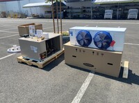 NSF walk in cooler condensing Refrigeration System 2HP made USA