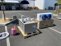 NSF walk in cooler condensing Refrigeration System 2HP made USA