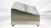 8 container 1-6 seasoning box condiment station CS16-8
