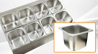 8 container 1-6 seasoning box condiment station CS16-8