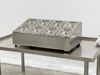 8 container 1-6 seasoning box condiment station CS16-8