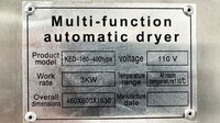 30 Tray Commercial Stainless Steel Food Dehydrator KED-60
