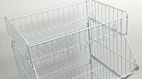 5 layer Grid Shelf Shelves Retail Display 20*19*55