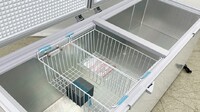 NSF 77 inchs Horizontal Double Doors Freezer 24 CU FT XF-750