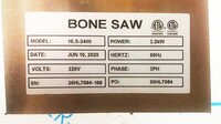 NSF Commercial Frozen Bone Meat Saw HLS2400