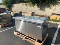 NSF 60 ins poke bowl cooler Subway Cold table Refrigerator SUB60