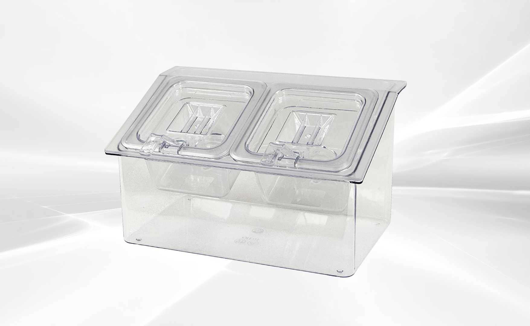 2 container 1-6 Plastic seasoning box PCS16-2S