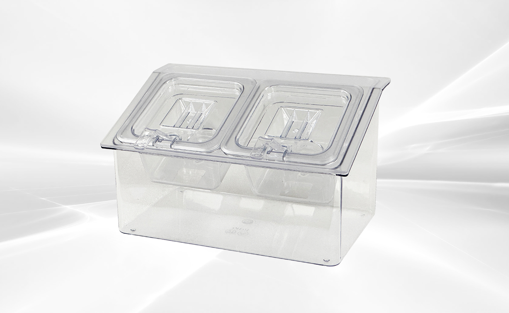 2 container 1-6 Plastic seasoning box PCS16-2S