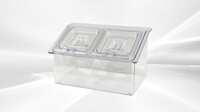 2 container 1-6 Plastic seasoning box PCS16-2S