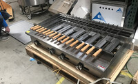 NSF 72 ins gas shish kabab broiler SSK72