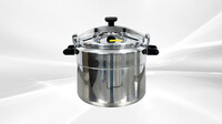 33 QT Largest Commercial Aluminum Pressure Cooker