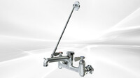 Wall-Mounted Mop Sink Faucet 8 ins Centers BXF-S001