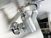 Wall-Mounted Mop Sink Faucet 8 ins Centers BXF-S001
