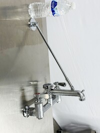 Wall-Mounted Mop Sink Faucet 8 ins Centers BXF-S001