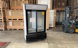 Clearance 48ins  two slide glass door refrigerator 24442L05096