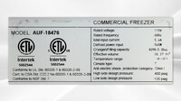 NSF Commercial Undercounter Freezer 72 ins AUF-18476
