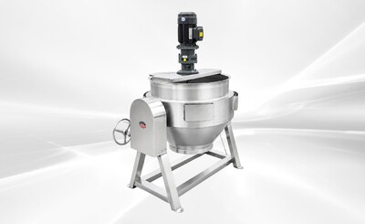 100L cook Jacketed steam mixer kettle CMK100