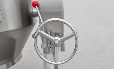 100L cook Jacketed steam mixer kettle CMK100