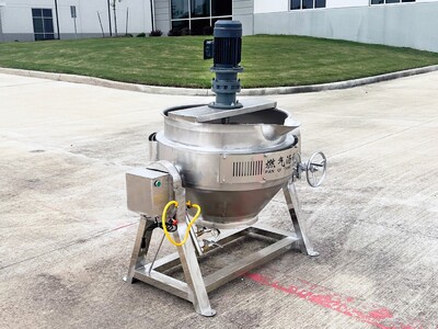 100L cook Jacketed steam mixer kettle CMK100