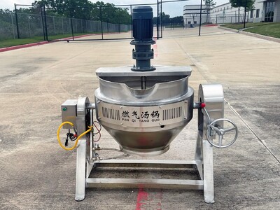100L cook Jacketed steam mixer kettle CMK100