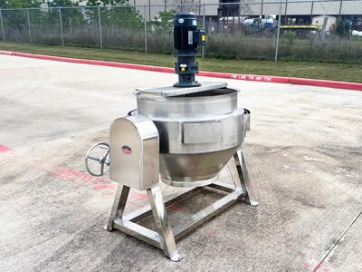 100L cook Jacketed steam mixer kettle CMK100