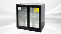 NSF Merchandiser Beverage back bar cooler slide door BB2S