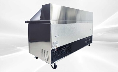 NSF Sandwich Prep Table Mega Top two door 72 ins SCLM3-72