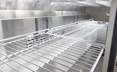 NSF Sandwich Prep Table Mega Top two door 72 ins SCLM3-72