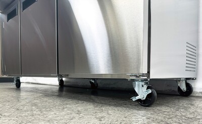 NSF Sandwich Prep Table Mega Top two door 72 ins SCLM3-72