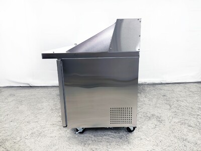 NSF Sandwich Prep Table Mega Top two door 72 ins SCLM3-72
