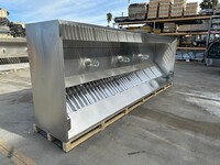 NSF Restaurant Exhaust Commercial Kitchen Only Hood 12 FT