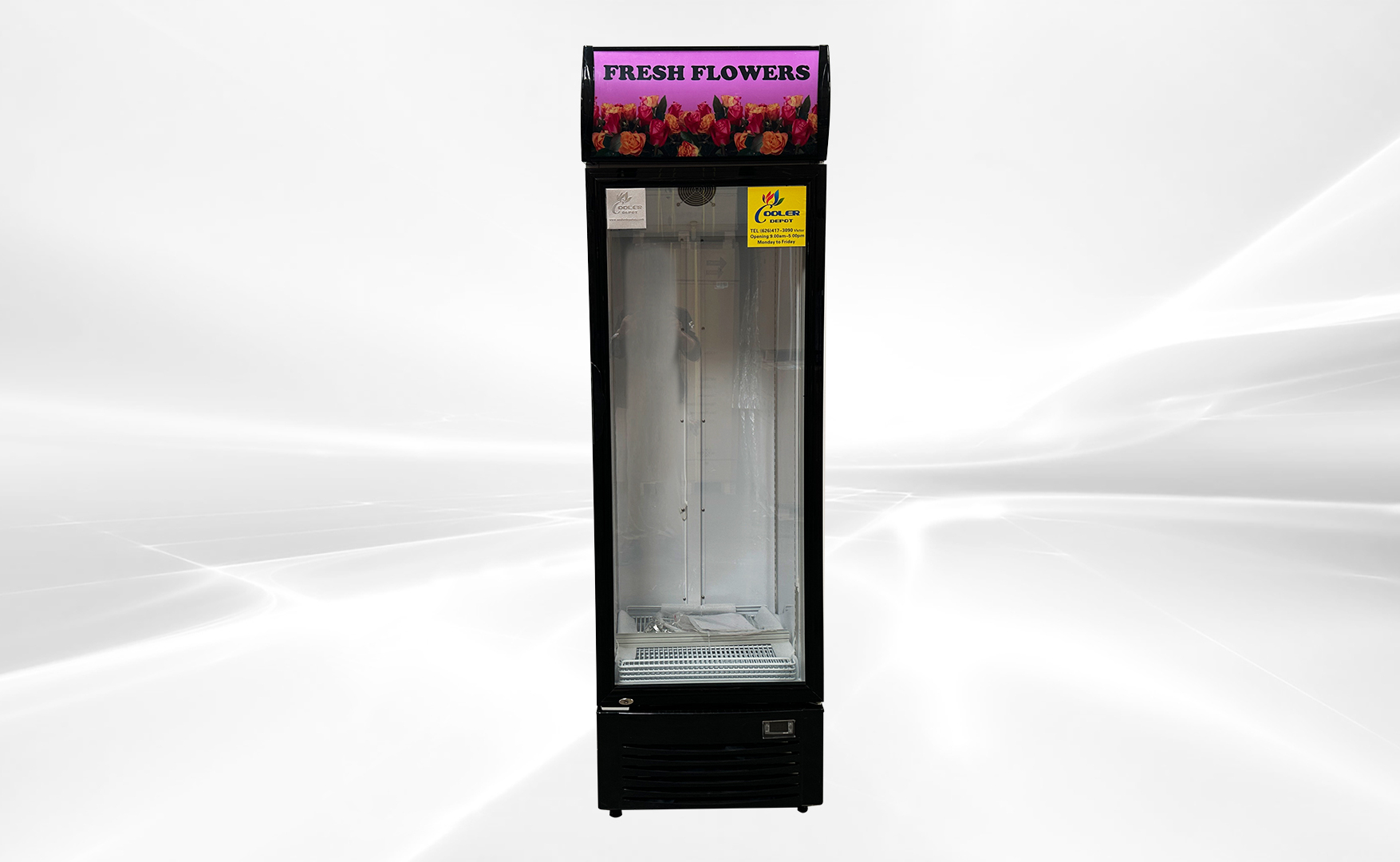 NSF flowers Cooler Floral Refrigerator Display 24G-SW-FL