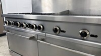 60 inches Hot plate Broiler Oven Range NSF CD-R6-24CB