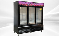 NSF 78 ins flowers Cooler Floral Refrigerator slide 78G-3D-SL-FL