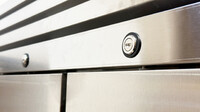 NSF Reach In Two Door Freezer SS interior AKF-13781