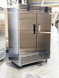 NSF Reach In Two Door Freezer SS interior AKF-13781