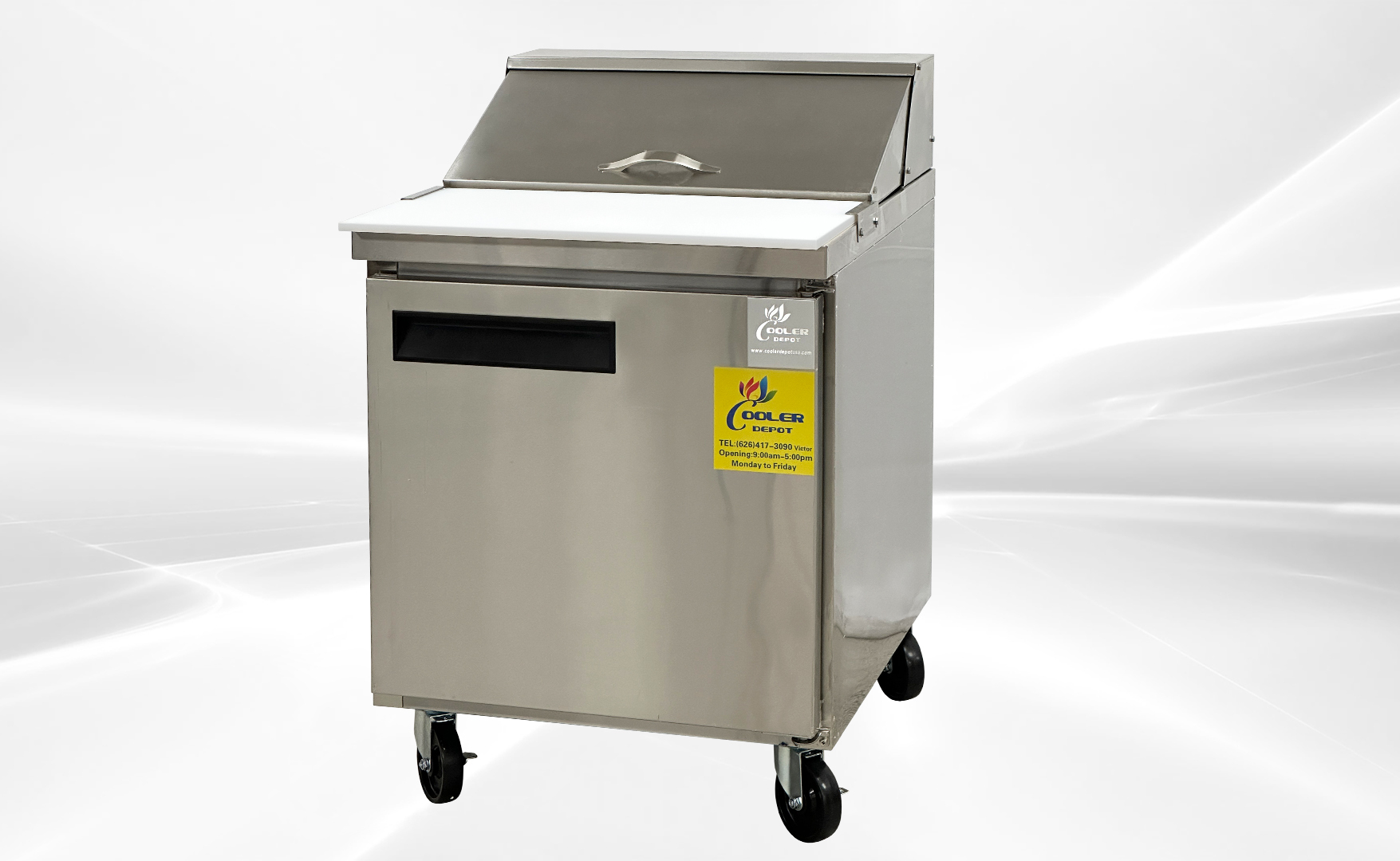 NSF 29 inches Sandwich Prep Table Refrigerator CSP29