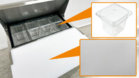 NSF 29 inches Sandwich Prep Table Refrigerator CSP29