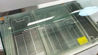 NSF 40 inch Gelato Ice Cream pan Freezer SD351S with glass