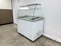 NSF 40 inch Gelato Ice Cream pan Freezer SD351S with glass