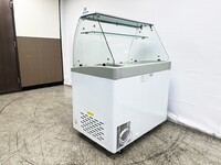 NSF 40 inch Gelato Ice Cream pan Freezer SD351S with glass