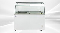NSF 50 inch Gelato Ice Cream Freezer SD451S with glass