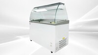 NSF 50 inch Gelato Ice Cream Freezer SD451S with glass