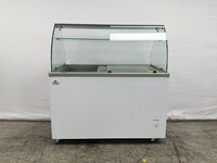 NSF 50 inch Gelato Ice Cream Freezer SD451S with glass