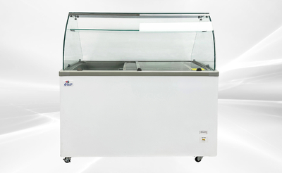 NSF 50 inch Gelato Ice Cream Freezer SD451S with glass