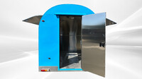 77 in Food Vending Trailer Mobile Concession Both windows FT41