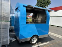 77 in Food Vending Trailer Mobile Concession Both windows FT41