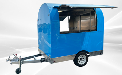 77 in Food Vending Trailer Mobile Concession Both windows FT41