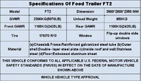 Concession Porch Trailer Food Trailer FT2
