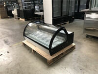 6 pan Counter top popsicle Freezer Display 220v RTD-122L-1P